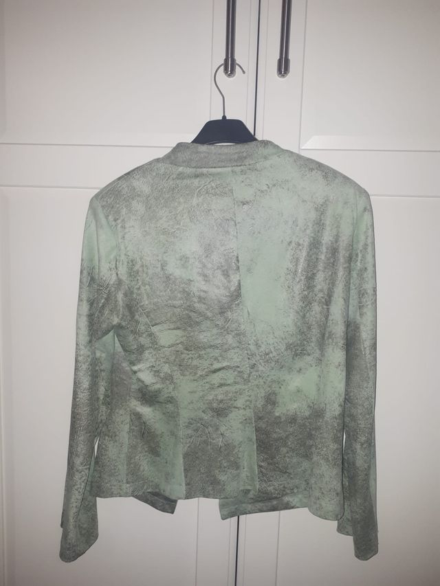 Giacca donna i-sik nappa verde Tg. S