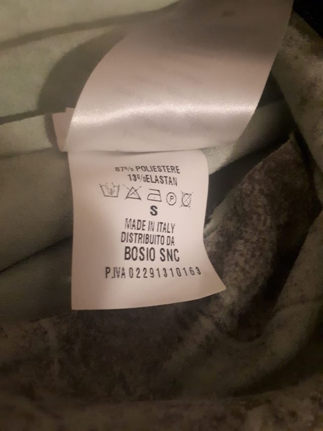 Giacca donna i-sik nappa verde Tg. S