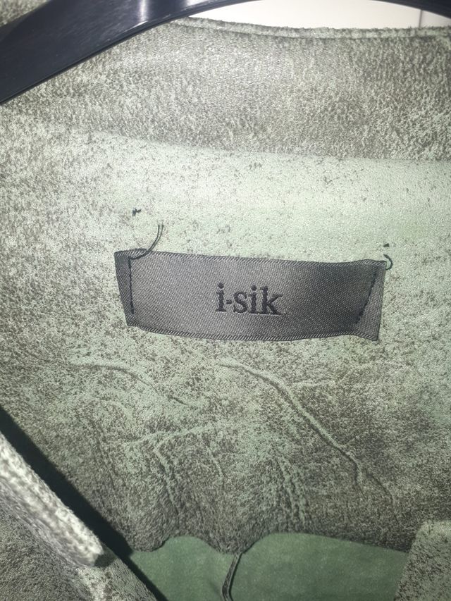 Giacca donna i-sik nappa verde Tg. S