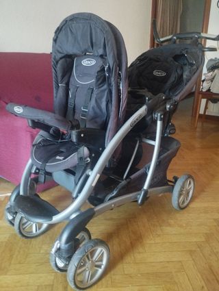Carrito de bebé doble Graco