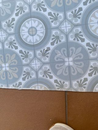 Suelo vinilo hidráulico estampado