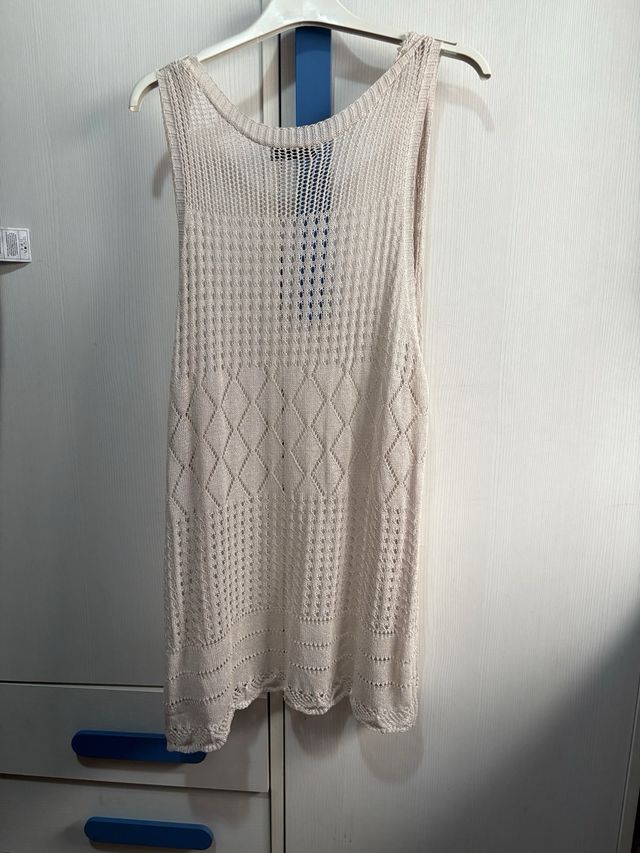 Cardigan SHEIN beige S/36/8 tejido abierto