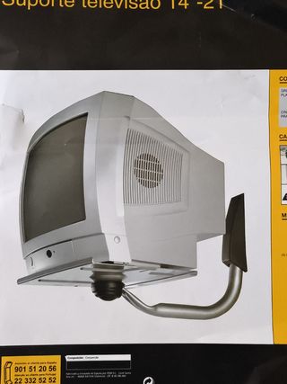 SOPORTE TV 14"-21" NUEVO Y SIN USAR. CAJA ORIGINAL