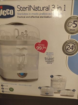Esterilizador Chicco SterilNatural 3 en 1