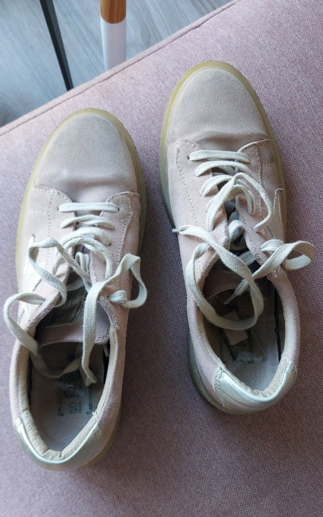 Zapatillas Istome Talla 41 Rosa y Plata