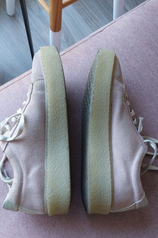 Zapatillas Istome Talla 41 Rosa y Plata