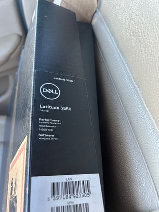 Portátil Dell Latitude 3550 Negro