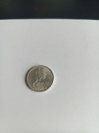 5 Céntimos 1945 invertidos