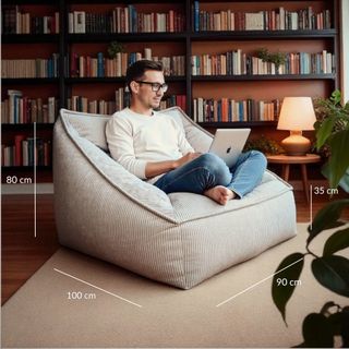 Puff Salon de Diseño - Sillon Moderno Gigante XXL