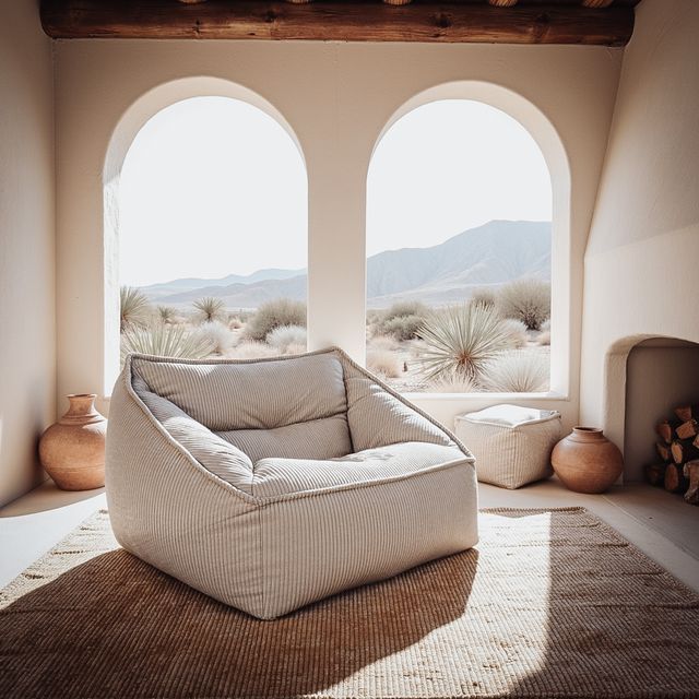 Puff Salon de Diseño - Sillon Moderno Gigante XXL