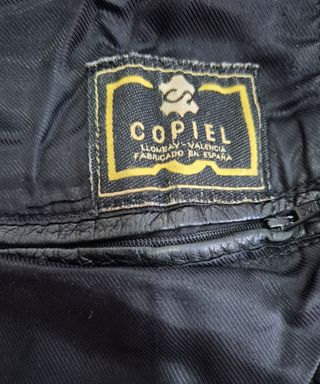 Chaqueta de cuero copiel valencia 