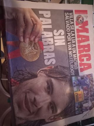 Periódico Marca Nadal Campeón JJ.OO.