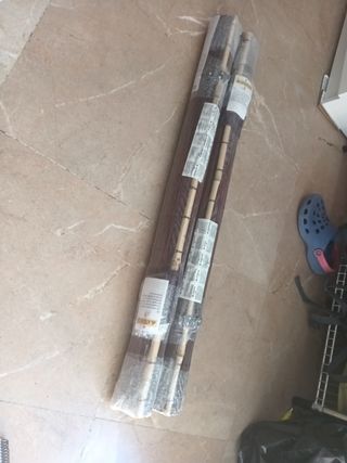 Dos estores enrollables bambú 100%