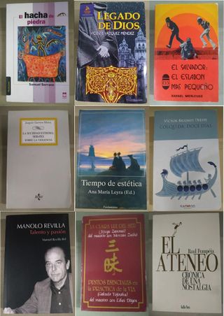 Lote de libros variados. Precio en descripción