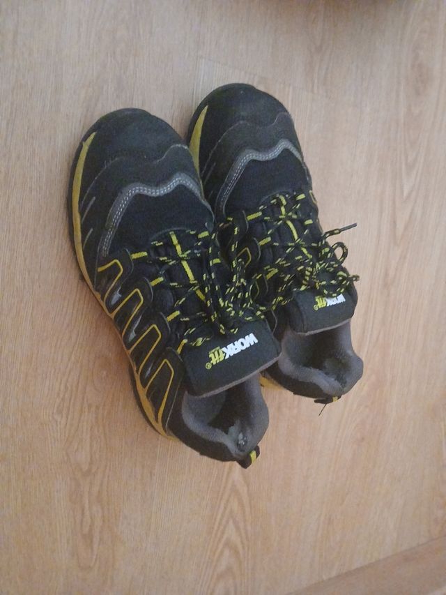 Zapatillas Seguridad WORKFIT T.40 Negras