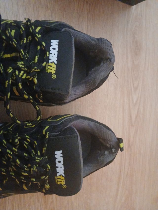 Zapatillas Seguridad WORKFIT T.40 Negras
