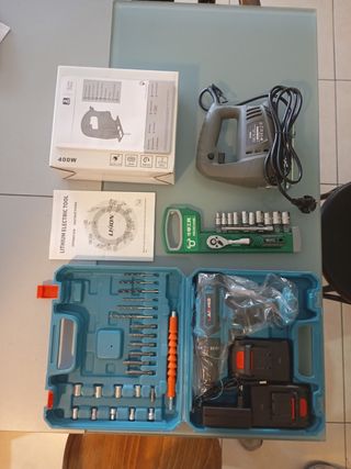 Pack Taladro, Llaves y Caladora