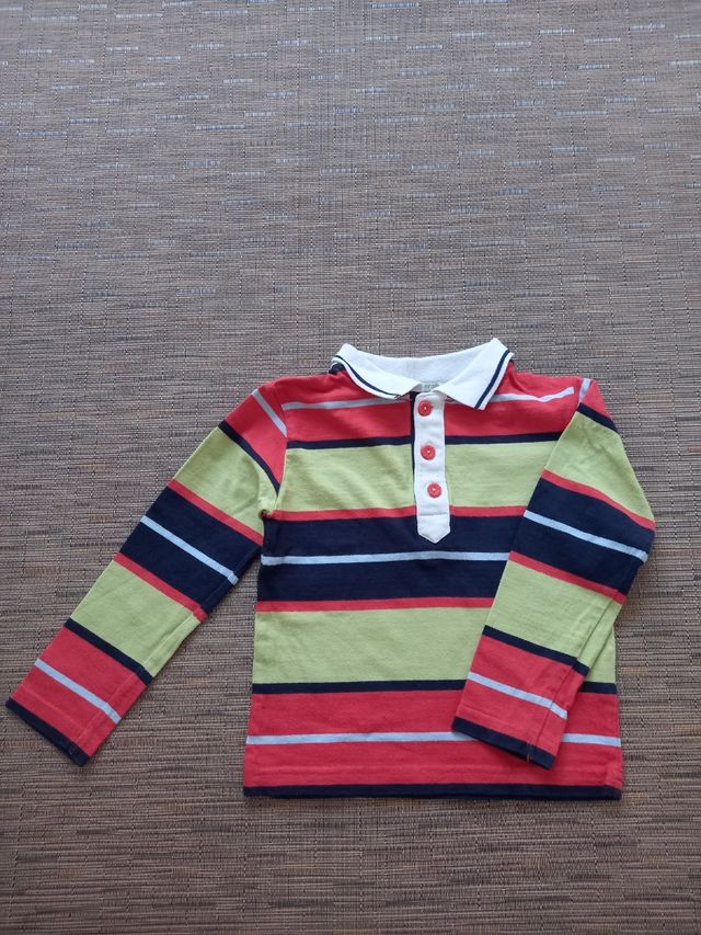 Polo niño rayas colores