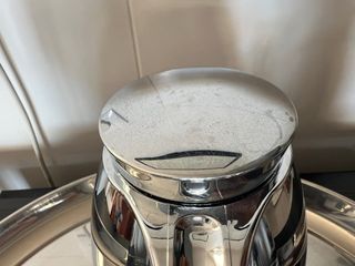 2 jarras Termo Emsa Cromadas + bandeja acero inox