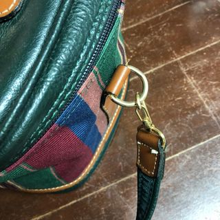 Maleta Vintage Rayas Verde Multicolor