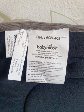 Reductor Bebé Babymoov Cosymorpho Gris.Como nuevo.