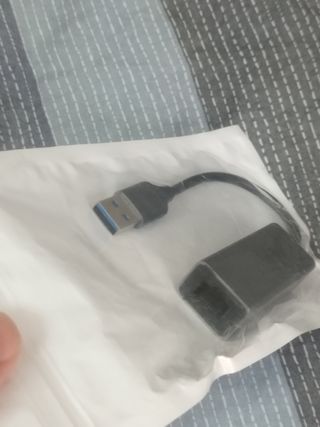 Adaptador USB a Ethernet RJ45 1000Mbps