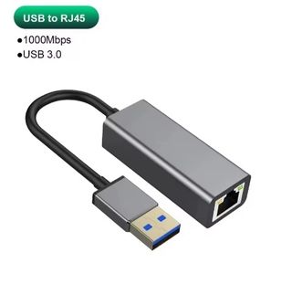 Adaptador USB a Ethernet RJ45 1000Mbps