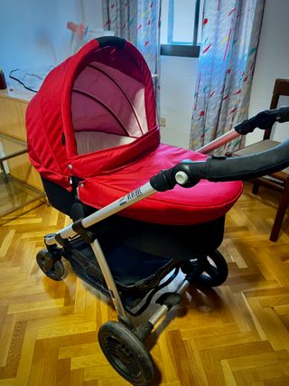 Carrito Bebé BEBEDUE Beyond Rojo