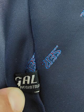 Corbata TERGAL color azul marino