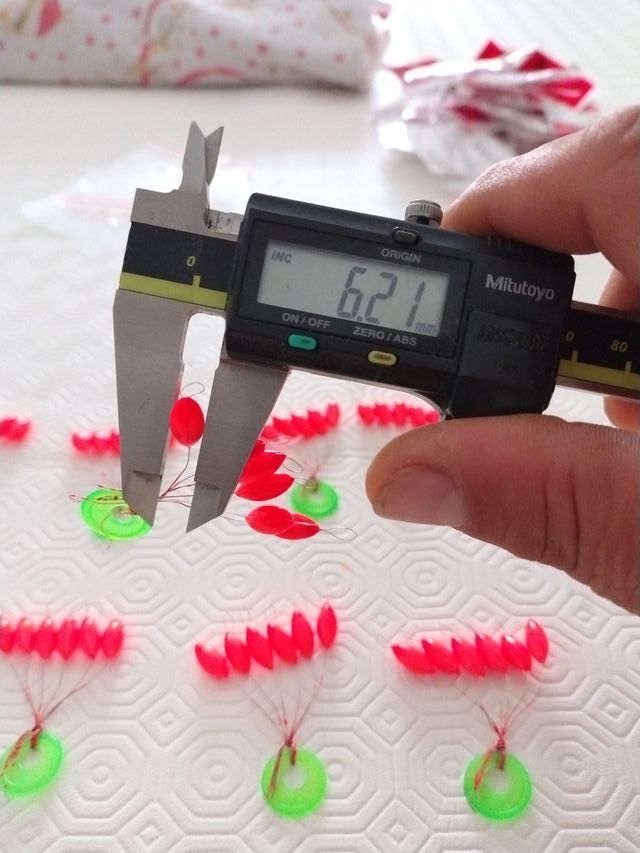 Flotadores pesca surfcasting paf rosso