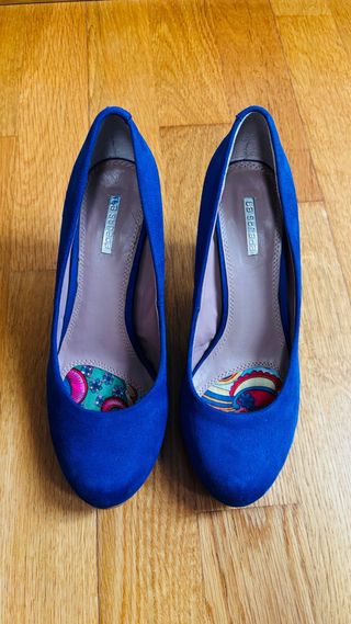 Zapatos de fiesta azules