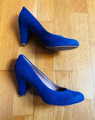 Zapatos de fiesta azules
