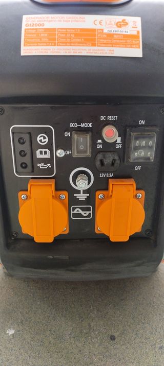 Generador Anova GI2000 Inverter Naranja
