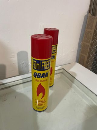 Recarga Gas Butano QBAK 50ml