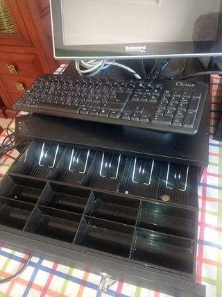 Caja Registradora Concord Negra