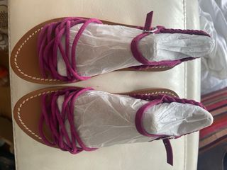 Sandalias Calank Piel Talla 37
