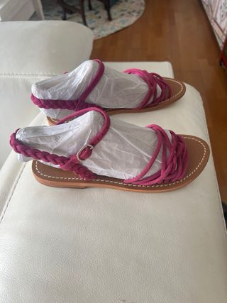 Sandalias Calank Piel Talla 37