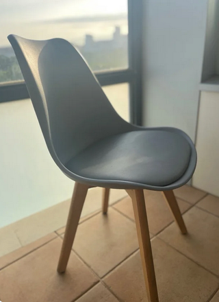 SILLA ACOLCHADA MODERNA - NUEVA PACKX4