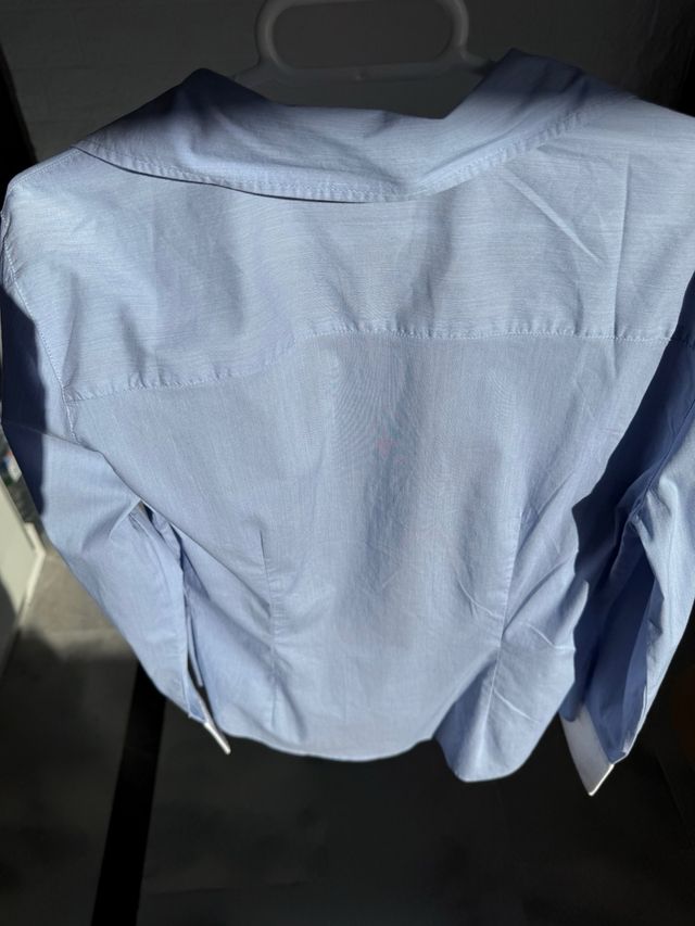 Camisa Algodón Zara Basic Mujer