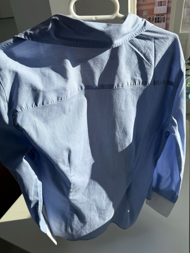 Camisa Algodón Zara Basic Mujer
