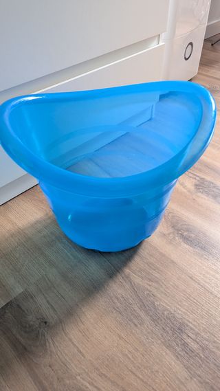 Bañera Tummy Tub anticólicos azul