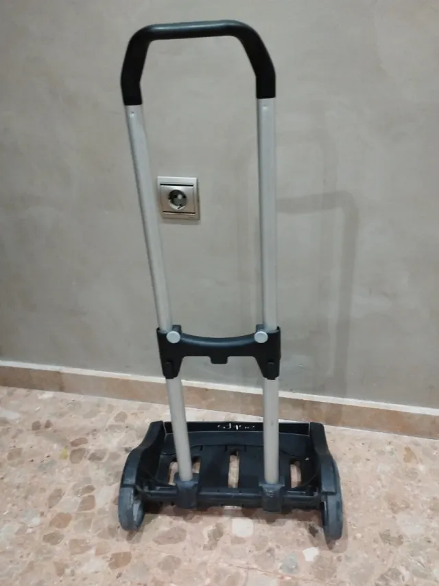 Carro para mochila negro