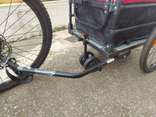 Remolque de bicicleta HOMCOM 2 en 1
