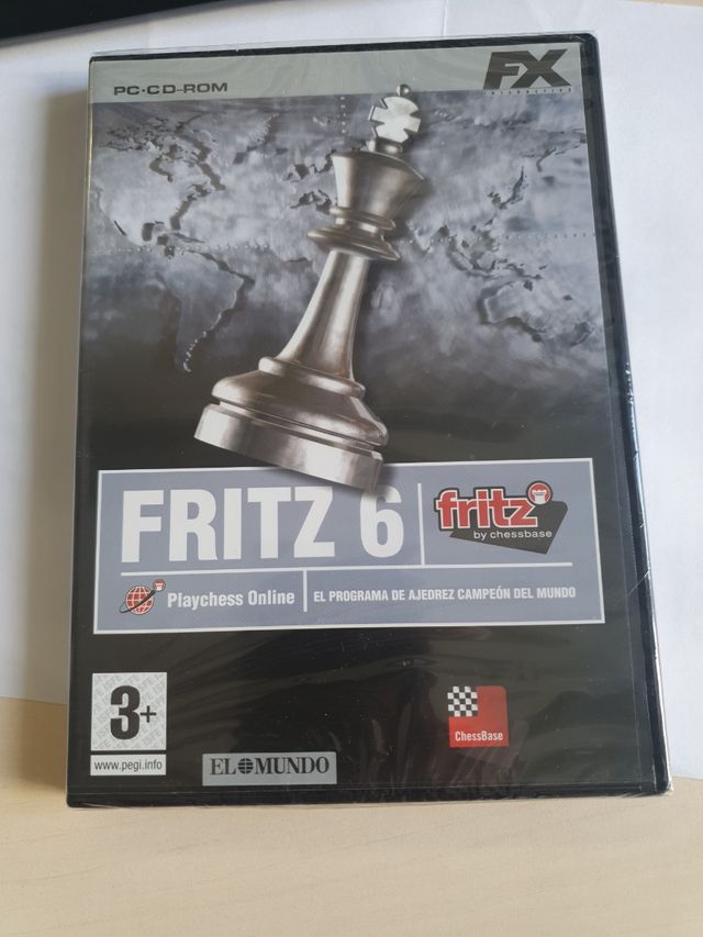Fritz 6 PC CD-ROM Ajedrez