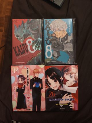 Kaguya Sama
Kaiju n8 (enfundados)