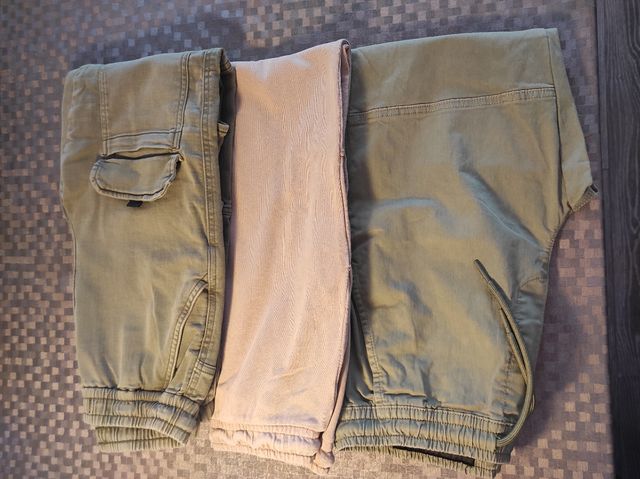 LOTE PANTALONES LARGOS NIÑO TALLA  13-14