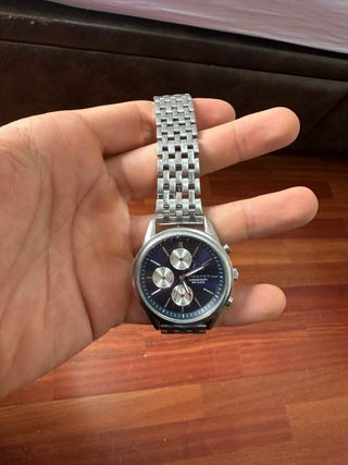 Reloj VICEROY plateado con esfera azul