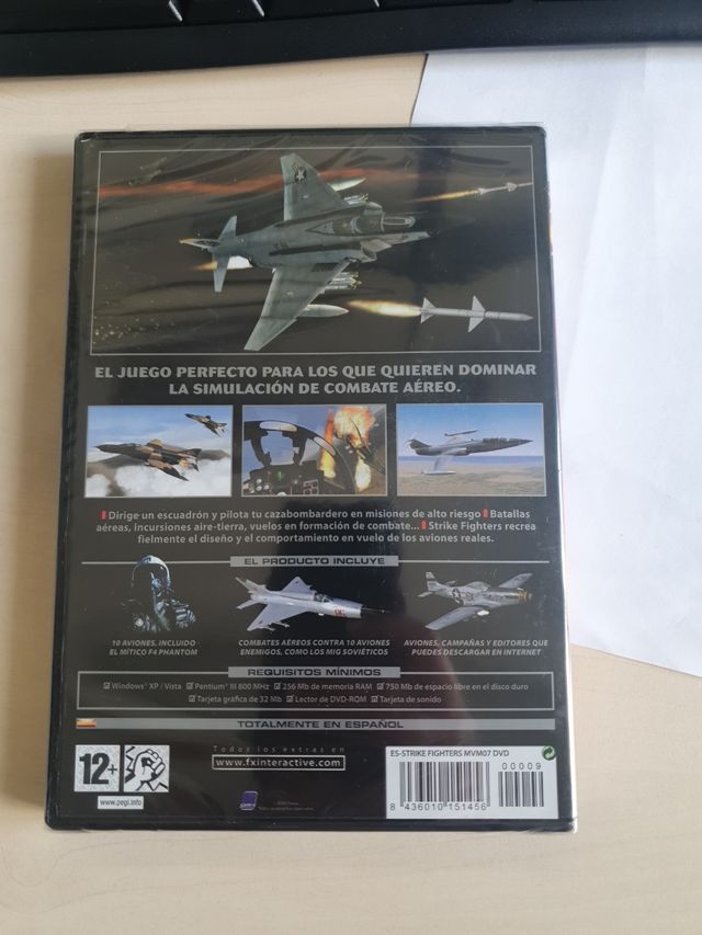 Juego PC Strike Fighters Flight Simulator