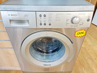 GARANZIA. LAVATRICE BOSCH IN ACCIAIO INOX 8 CHILI 1200 A+++