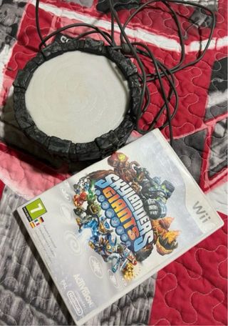 PORTAL Y JUEGO ORIGINALES SKYLANDERS GIANTS WII